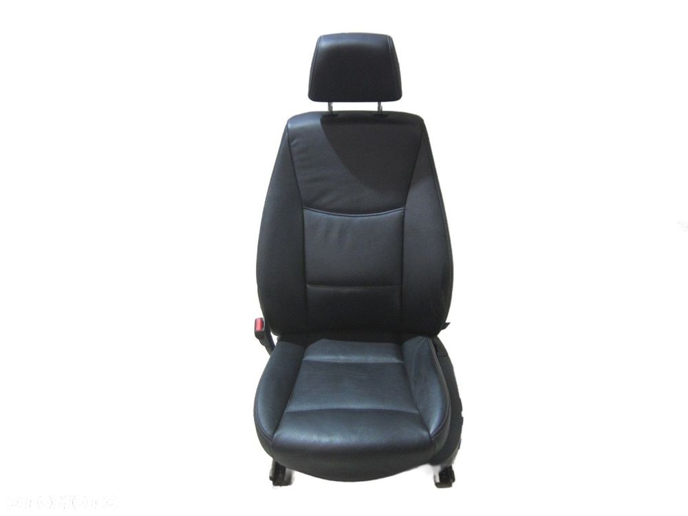 BMW X3 F25 X4 FOTEL PRZEDNI LEWY KIEROWCY CZARNY NEVADA 52107240055 7255655 - 1