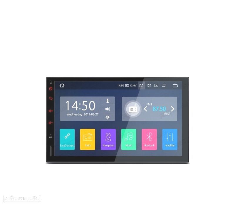 AUTO RADIO GPS 2DIN ANDROID 10 LCD TÁCTIL 7" CARPLAY USB DUAL ZONE - 1