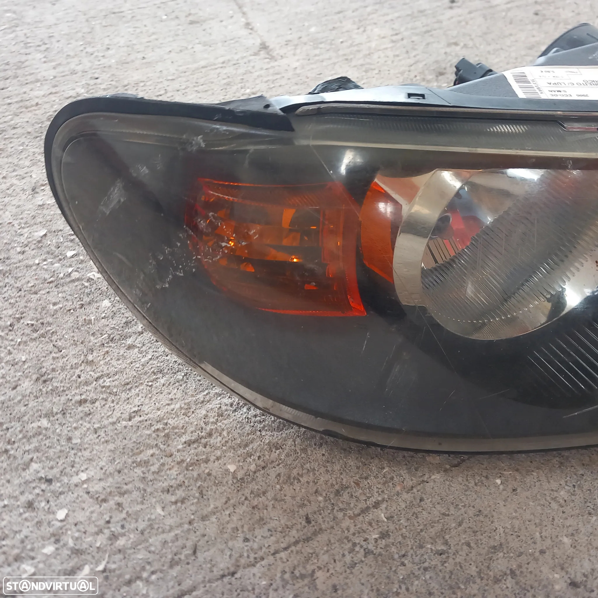 Farol passageiro nissan almera n16 - 4
