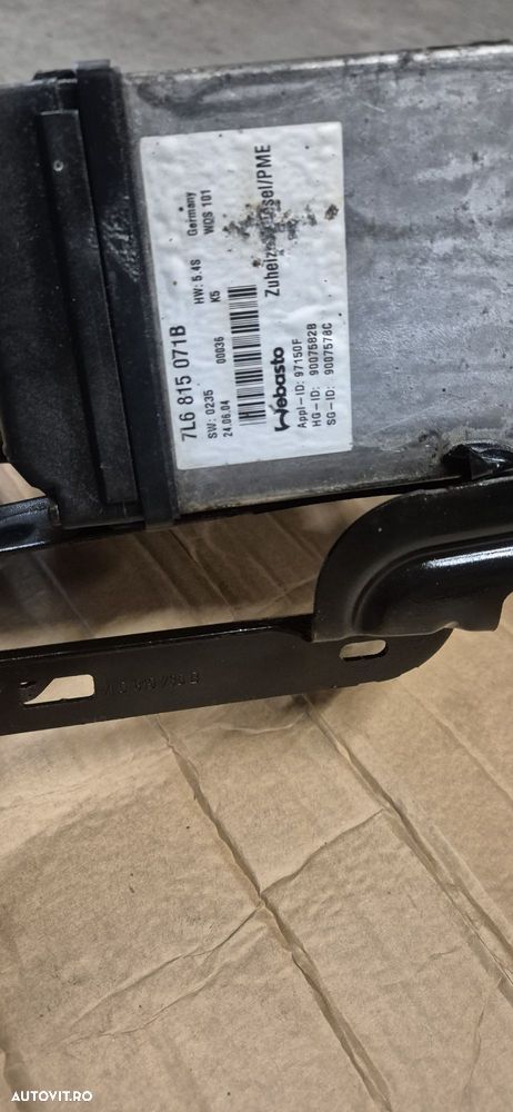 Webasto sirocou Volkswagen toureag 2008 - 3