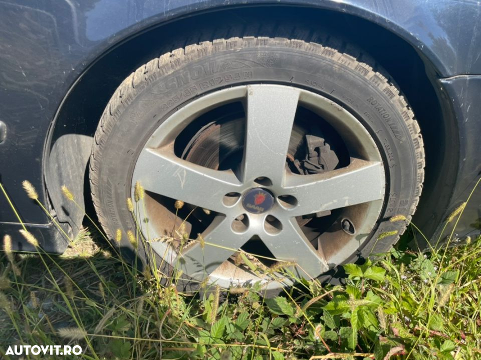 piese Saab 95 turbo benzina cod motor B235R/Tk 184kw cutie Capota far Aripă Masina este din 2003 jante roti r17 anvelope iarna 225/44/17 cauciucuri - 14