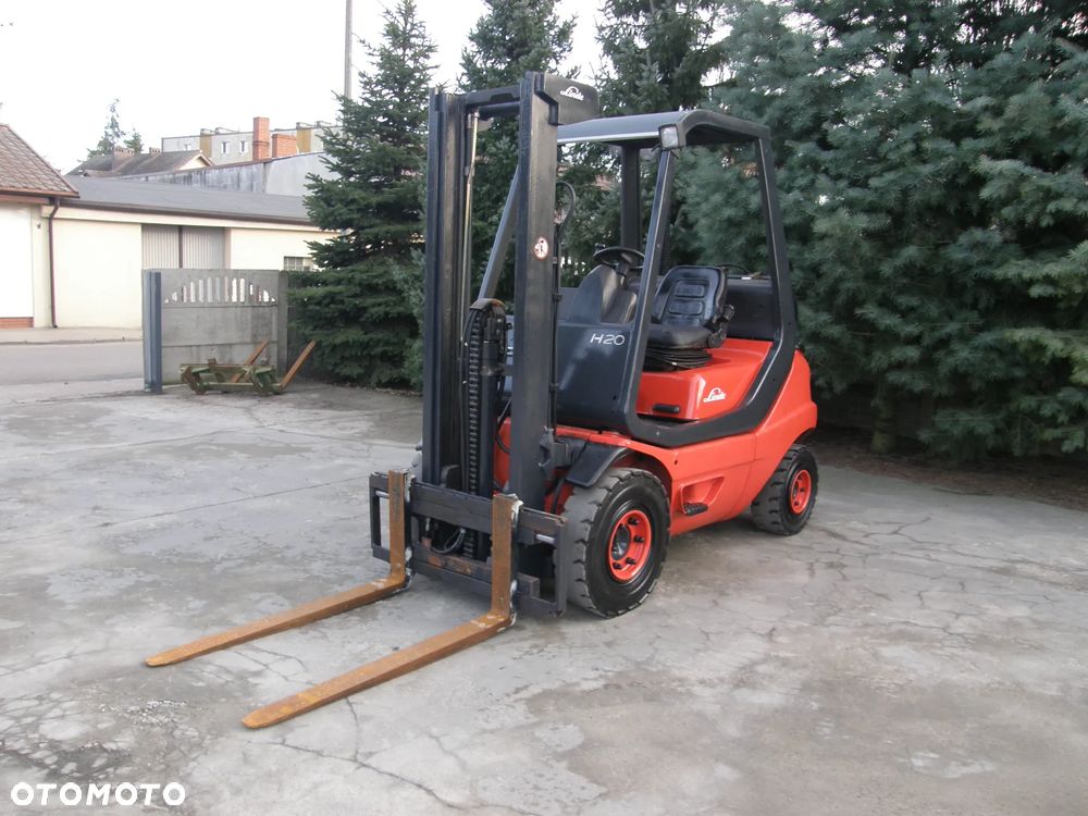Linde H20T-02 1995 wolny skok przesuw z Niemiec - 10
