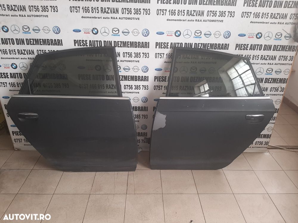 Usi Usa Portiera Stanga Dreapta Spate Audi A6 4F C6 Limuzina Berlina An 2006-2011 - 1