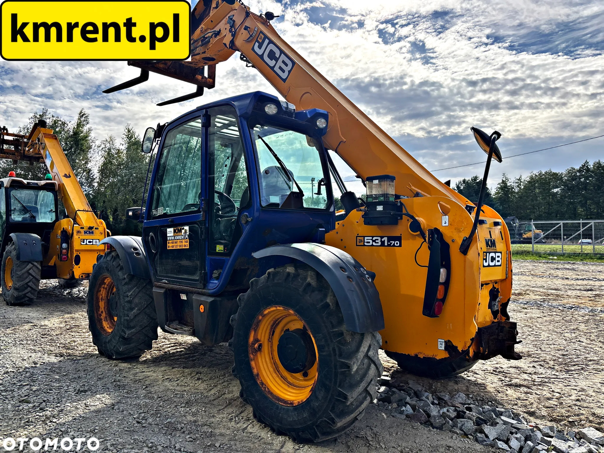 JCB 531-70 ŁADOWARKA TELESKOPOWA 2015R. | JCB 528-70 ,536-70, 536-60, MANITOU 731 845 731, MERLO - 18