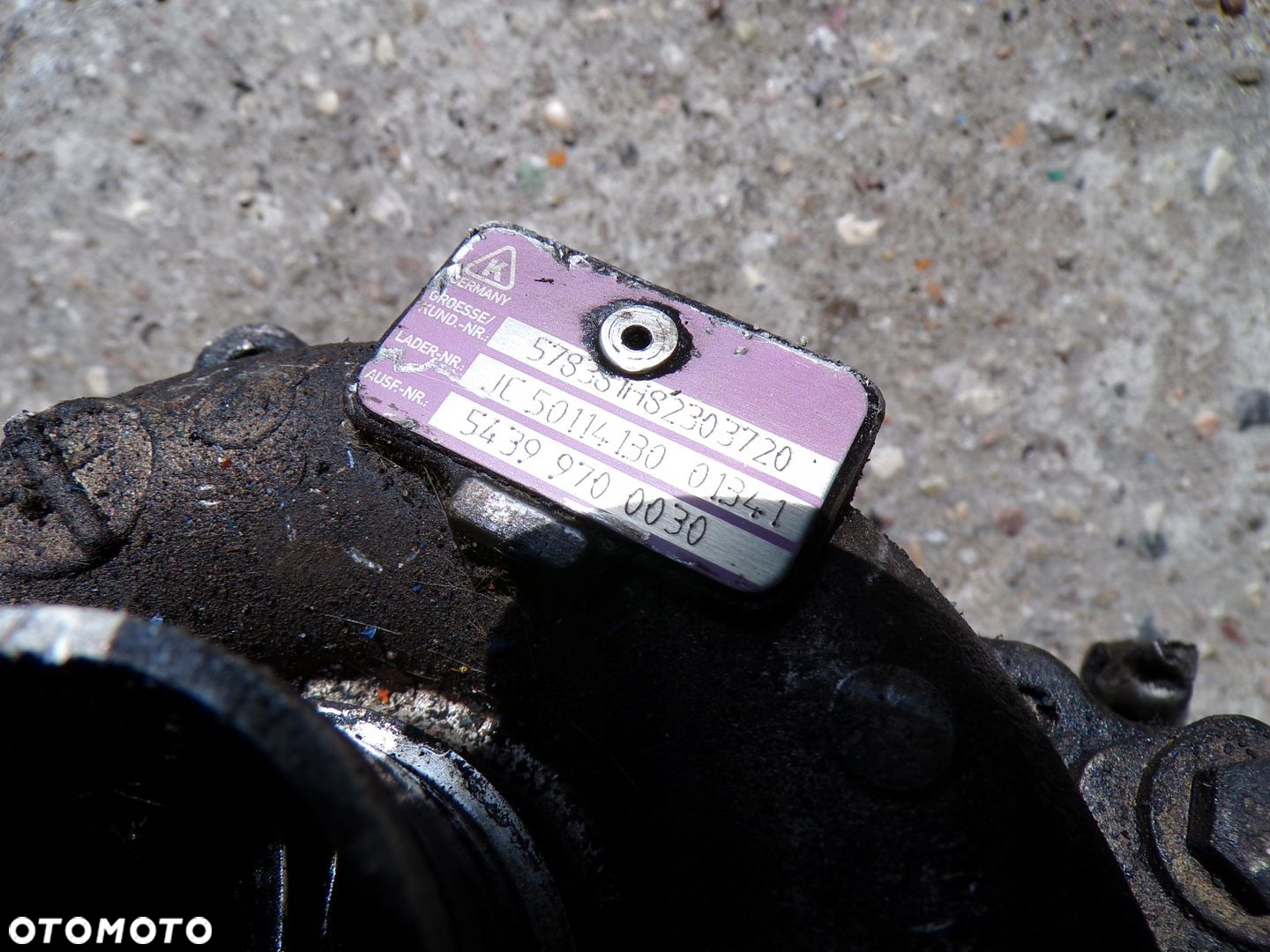 TURBOSPRĘŻARKA RENAULT MEGANE III NISSAN QASHQAI 1.5 DCI 54399700030 - 4