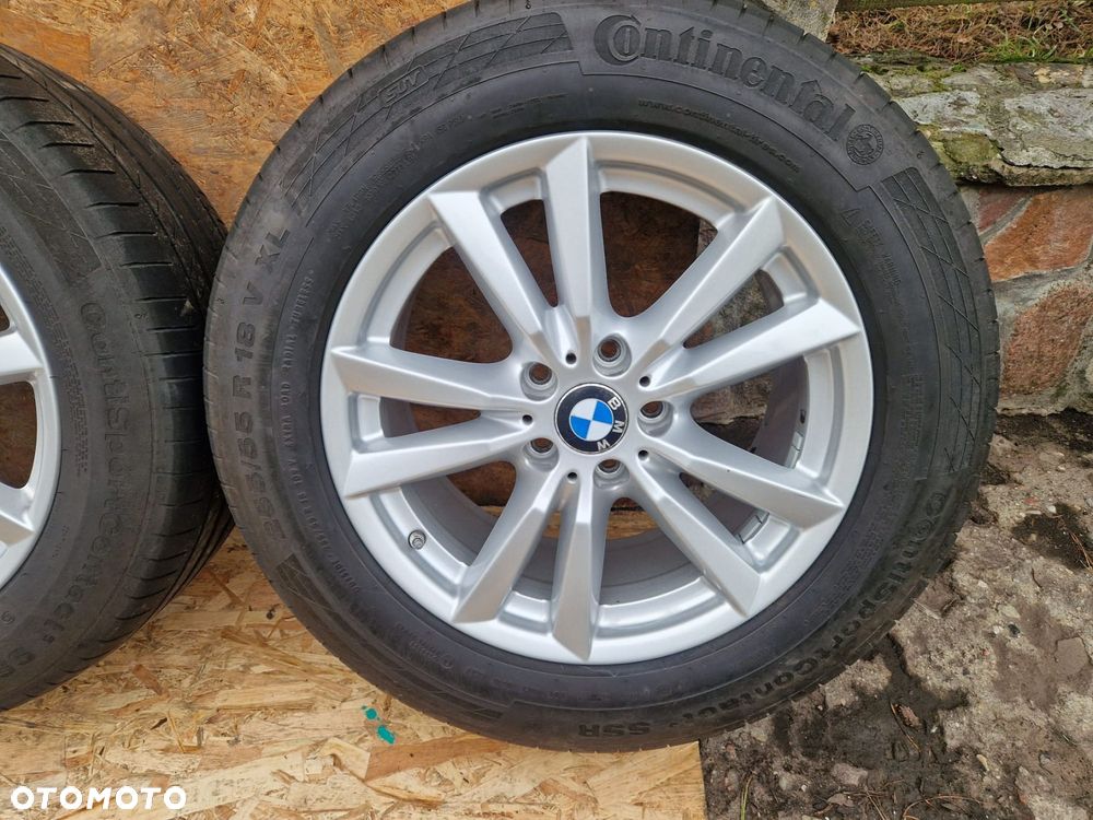 BMW 18 5X120 ET46 FI74,1 8,5JX18 FELGI ALUMINIOWE KOMPLET OPONY 255/55 R18 - 5