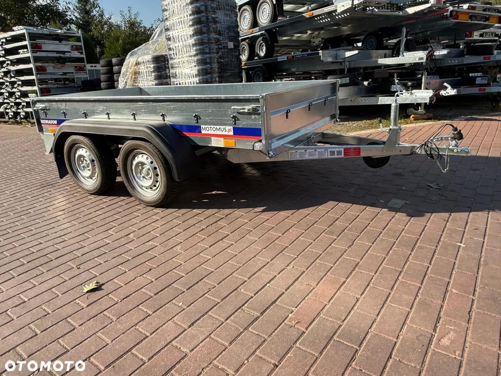 Niewiadów Przyczepa Niewiadów N426T 260x138x35cm 2 osie 750kg burty boczne 2mm Wrocław/Borowa MOTOMUS dostawa pod dom - 10