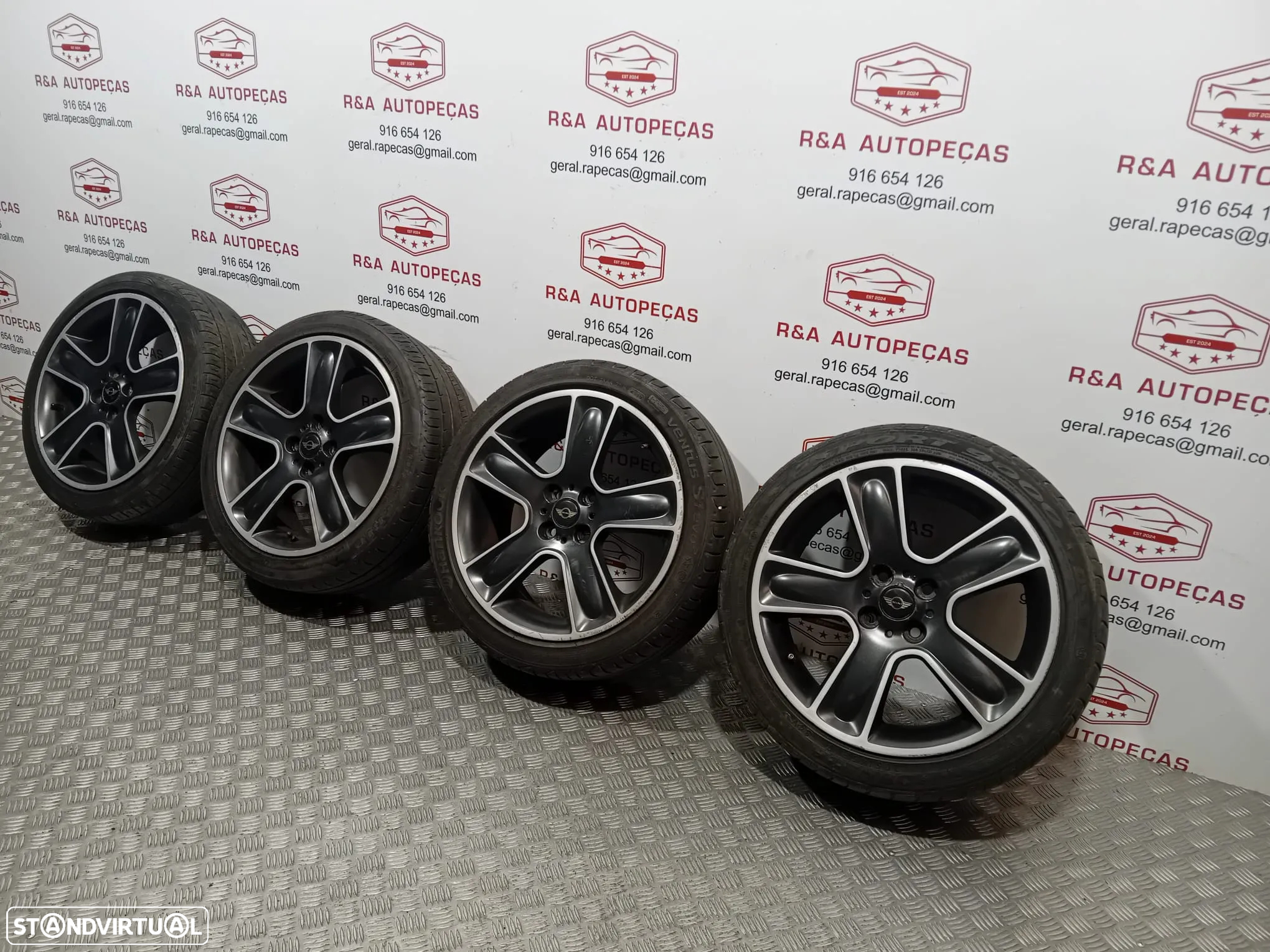 JANTES ORIGINAIS BBS MINI COOPER S R55 17 4X100 - 7