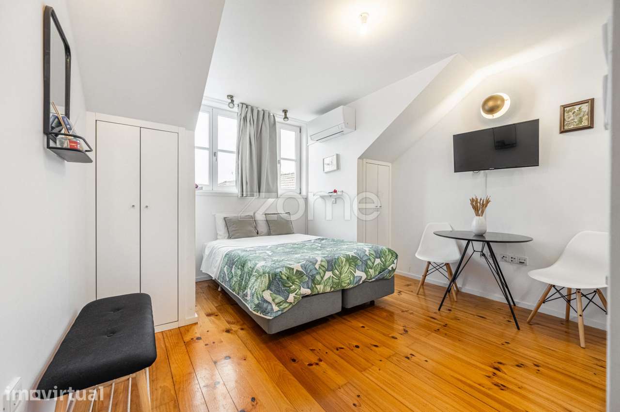 Apartamento T0 renovado em alojamento local - Rua de Belomonte, Porto - Grande imagem: 5/15