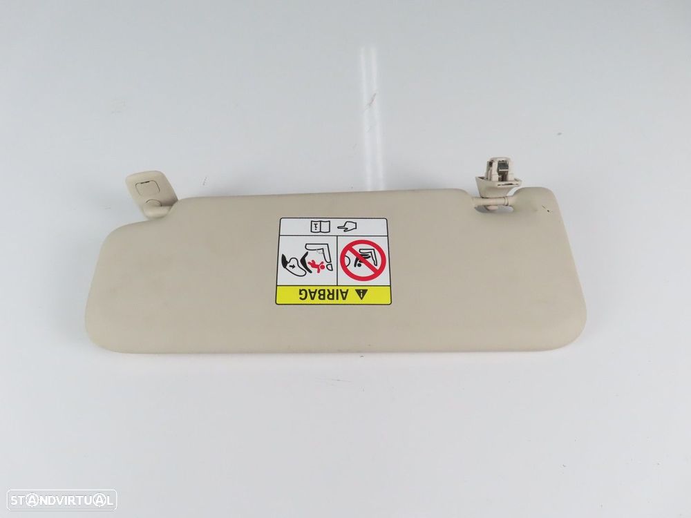 Pala / Viseira do sol Direito Seminovo/ Original BMW X3 (G01)/BMW X4 (G02)/BMW X... - 2