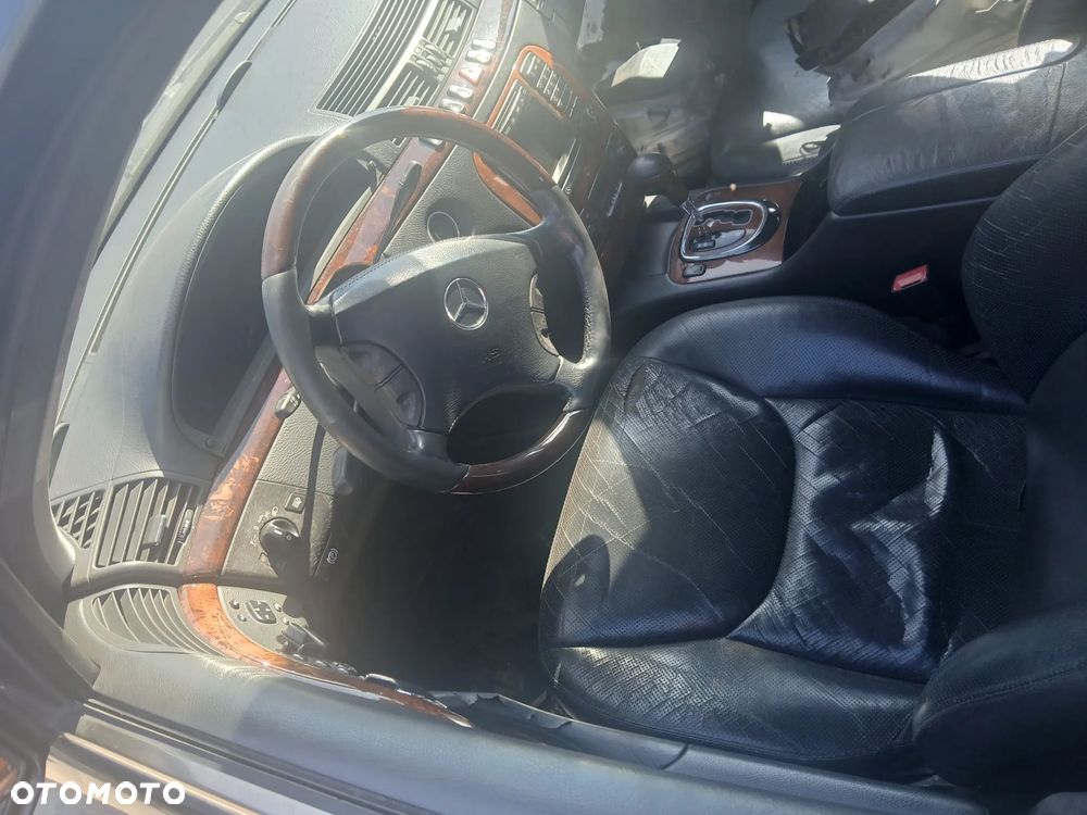 mercedes w220 s klasa 182 maska zderzak lampa grill błotnik drzwi zbiornik paliwa szyba - 3