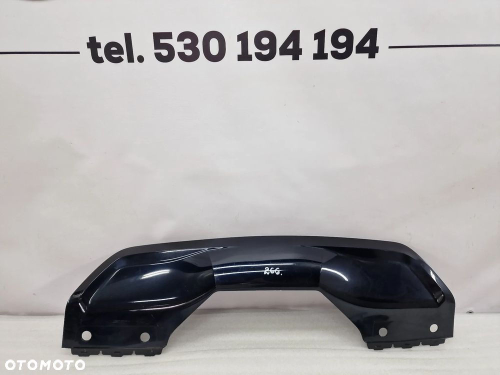 BMW X6 F16 M-PAKIET 13-17 DYFUZOR / SPOJLER ZDERZAKA TYLNEGO TYLNIEGO TYŁ , NR 51128057074 , NR AUKCJI DT266 - 1