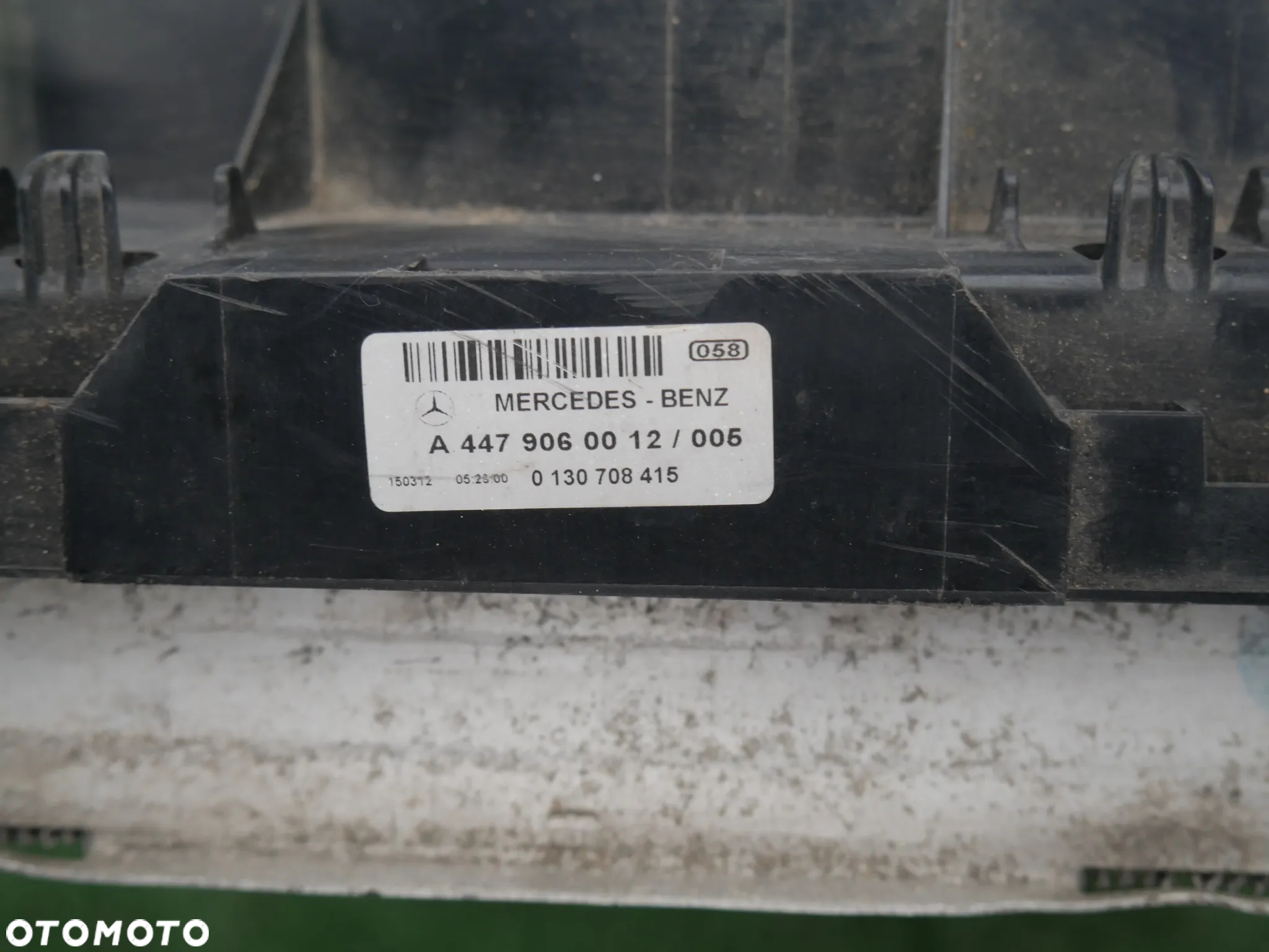 MERCEDES VITO W447 MASKA BŁOTNIKI LAMPY PAS PRZEDNI ZDERZAK BELKA CHŁODNICE 1.6 - 15