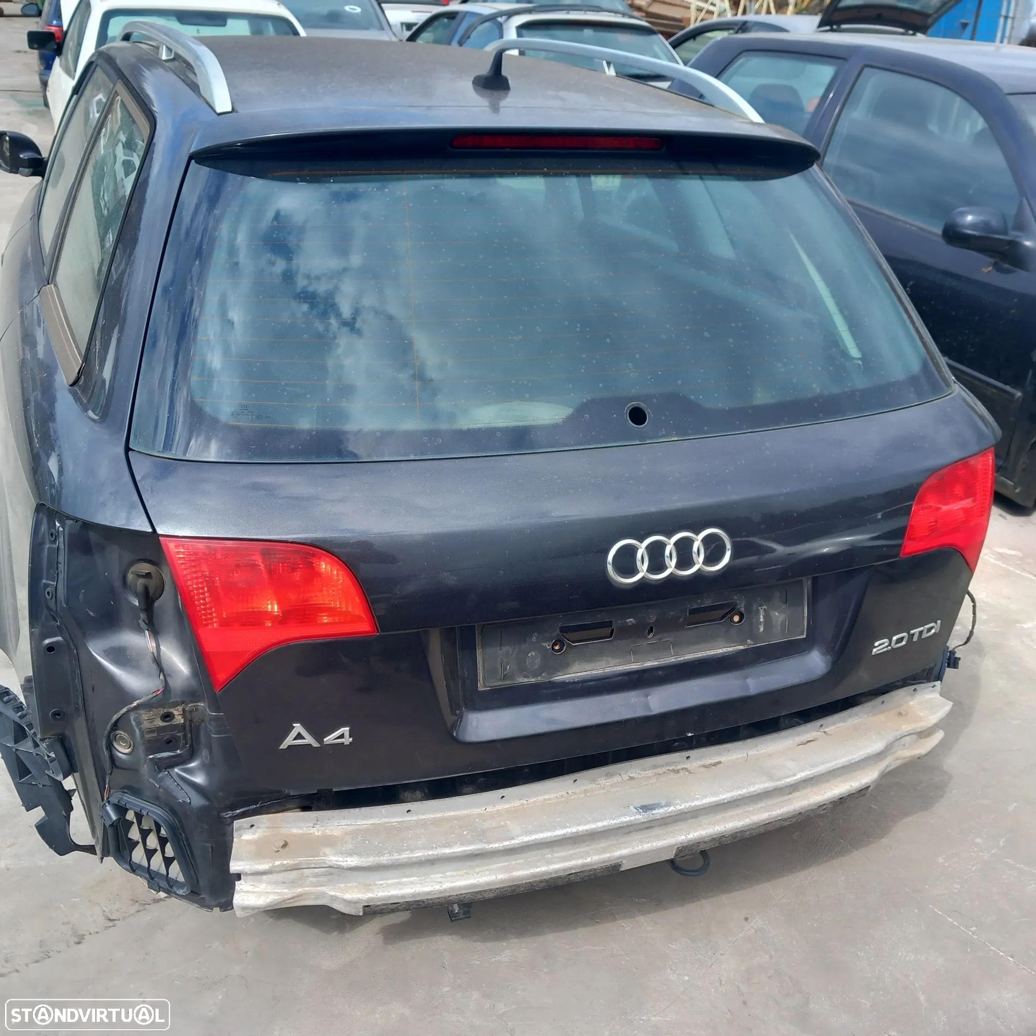 Porta de mala audi a4 b7 - 1