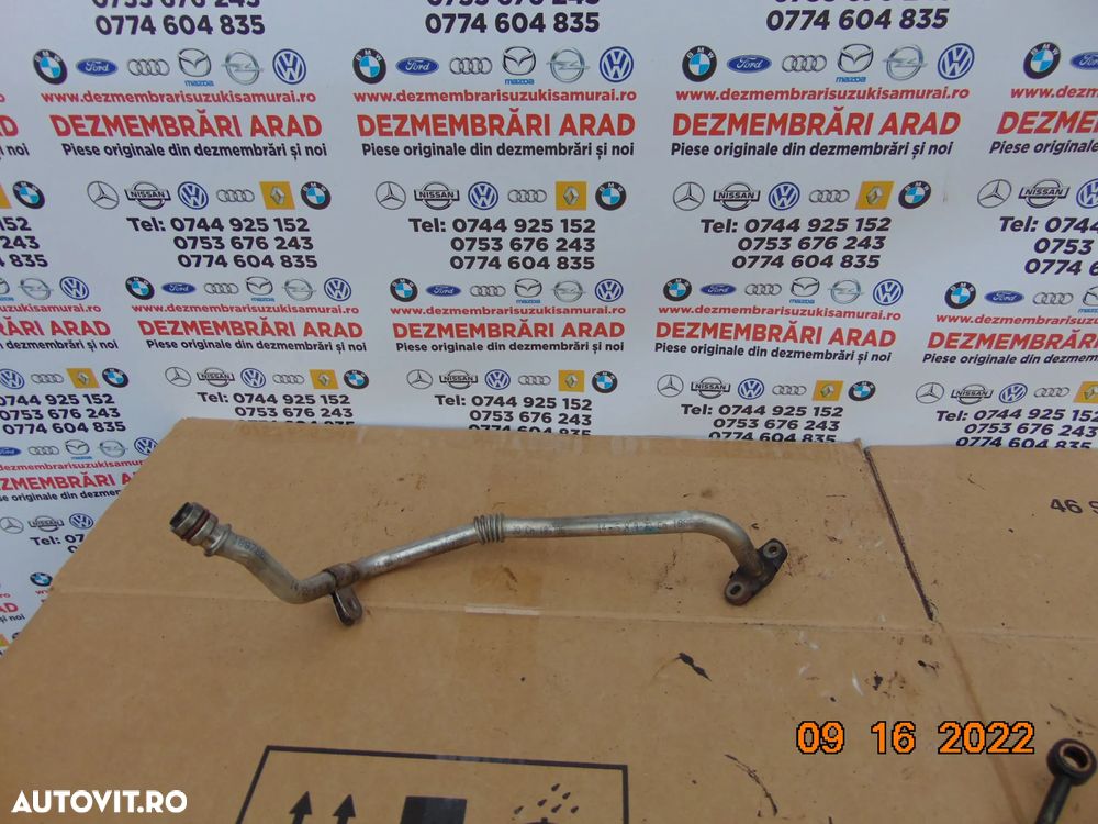 Conducta ulei Renault Megane 3 1.6dci Scenic 3 grand scenic nissan qashqai 1.6 conducta turbina - 1