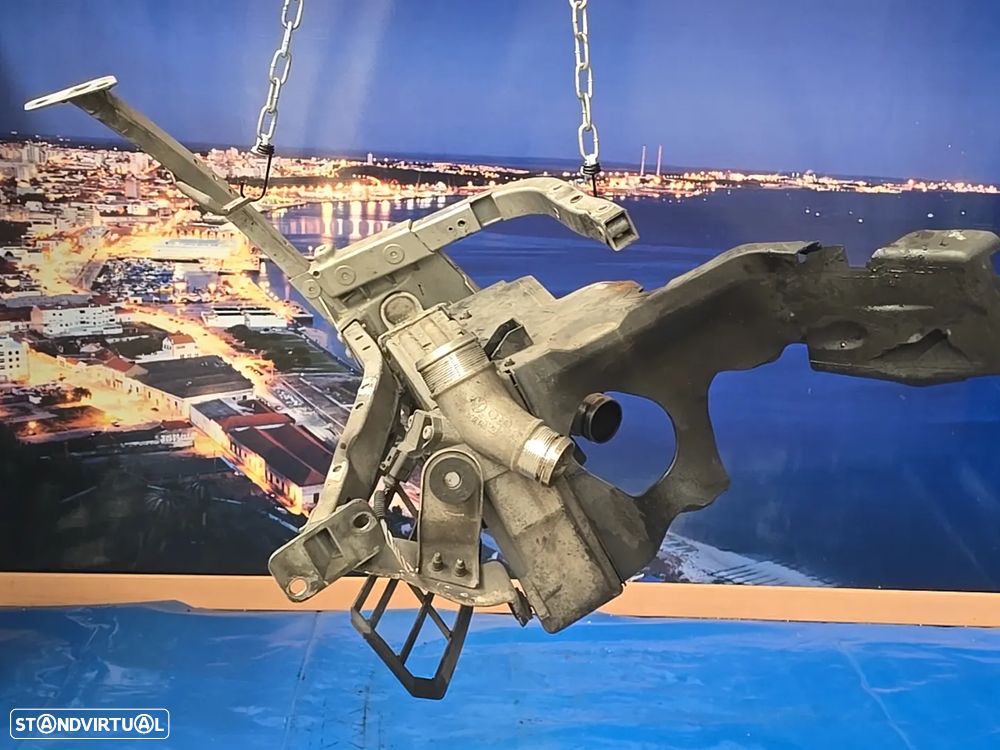 Conjunto Intercooler + Suporte + Resguardo ORIGINAIS para Audi A8 D3 4E (2003–2010) Lado Esquerdo - 10