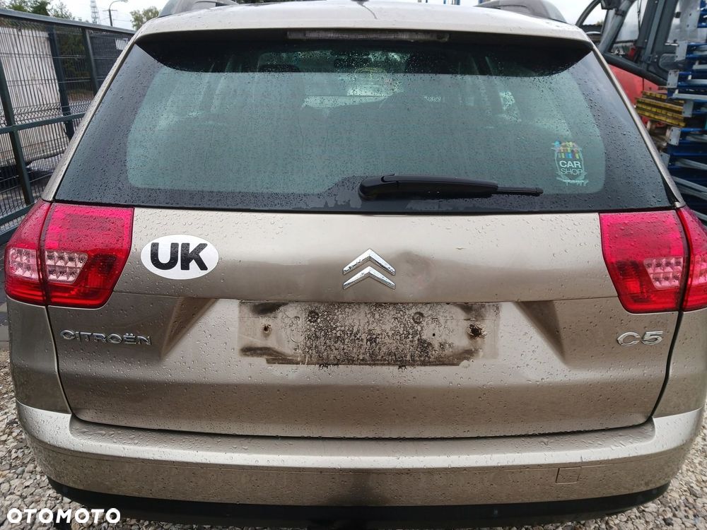KLAPA SZYBA BAGAŻNIKA TYŁ CITROEN C5 II X7 KOMBI 2009 ROK KCHC