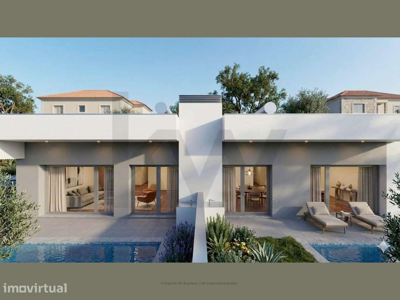 Moradia térrea T3, com suite, jardim, piscina e parqueamento - Grande imagem: 4/19