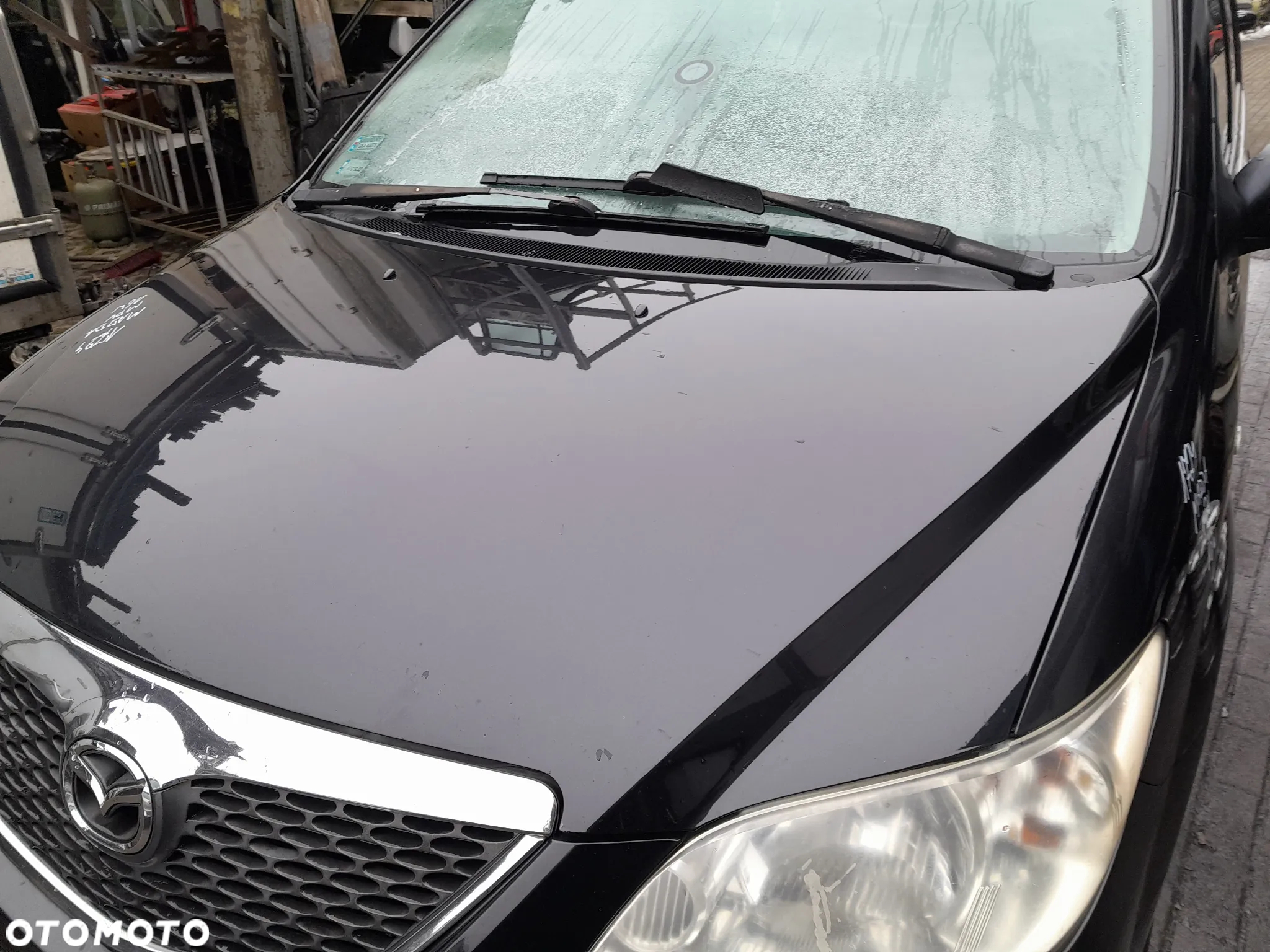 MAZDA MPV MASKA POKRYWA SILNIKA KOLOR: 16W - 4