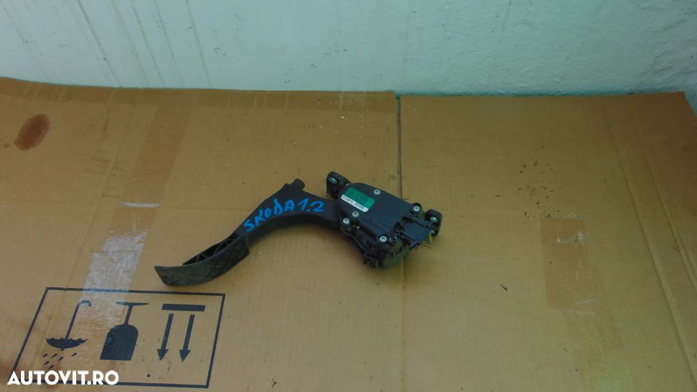 Pedala acceleratie Skoda Rapid 1.2 benzina,Polo6R,Fabia an 2012 cod 6Q1721503M - 1