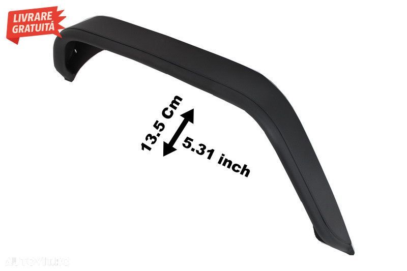 Extensii Aripi Spate din Otel Jeep Wrangler Rubicon JK (2007-2017) - 8