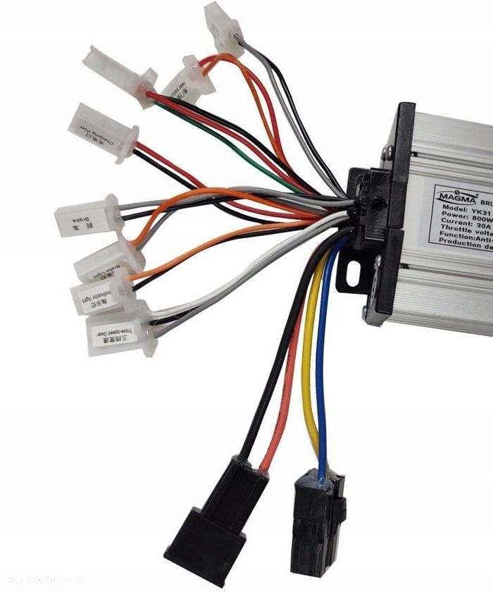 Sterownik 36V 800W 1020 do silnika szczotkowego do skutera - 3
