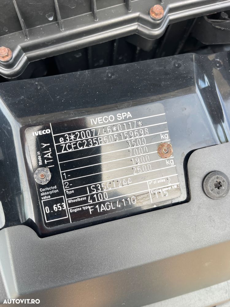Iveco Daily Doka 7LOCURI  PUNTE DUBLA  BASCULABIL - 32