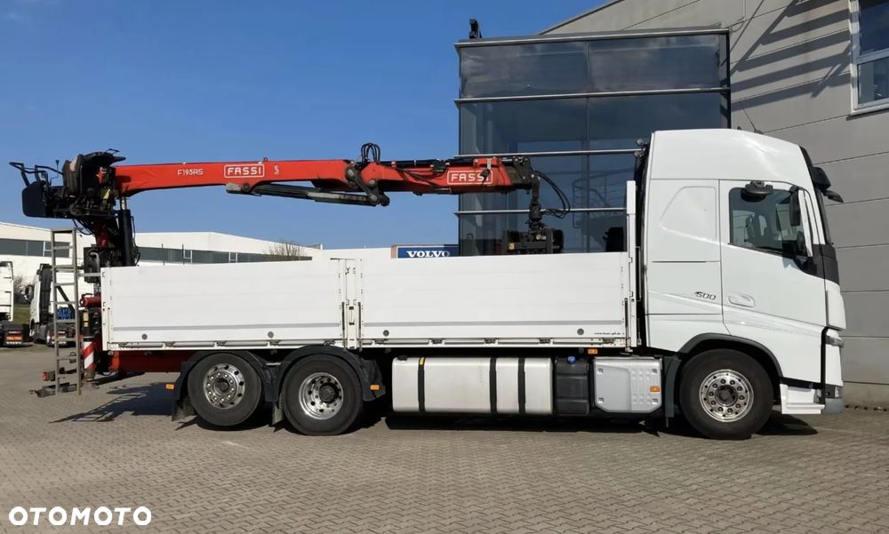 Volvo FH500/ Fassi 195/ 6,8m skrzynia / Niemiecki - 1
