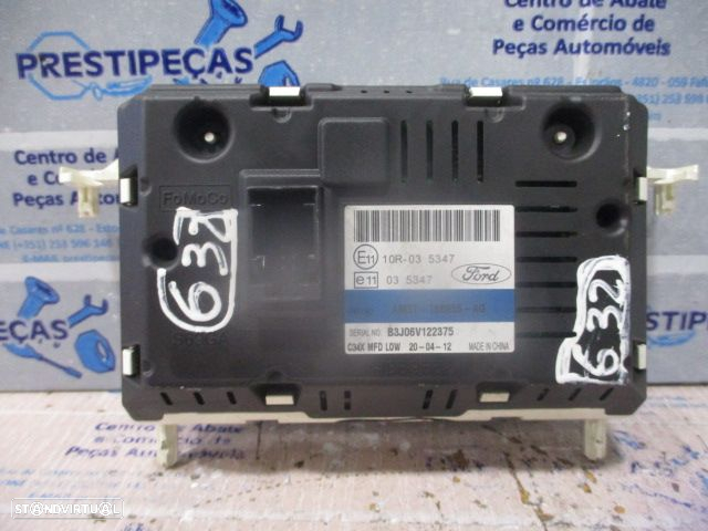 Display Relogio AM5T18B955AG FORD FOCUS  3 FASE 1 2012 1.6 Tdci 95CV 5P BRANCO - 2
