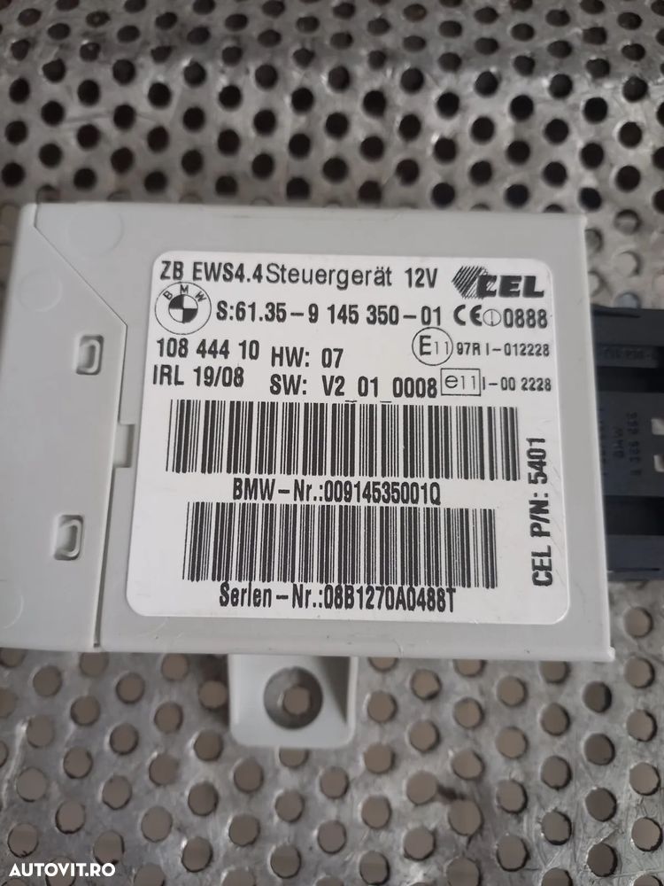 Modul Imobilizator Bmw X3 E83 Cod  Factura Si Garantie - Dezmembrari Arad - 4