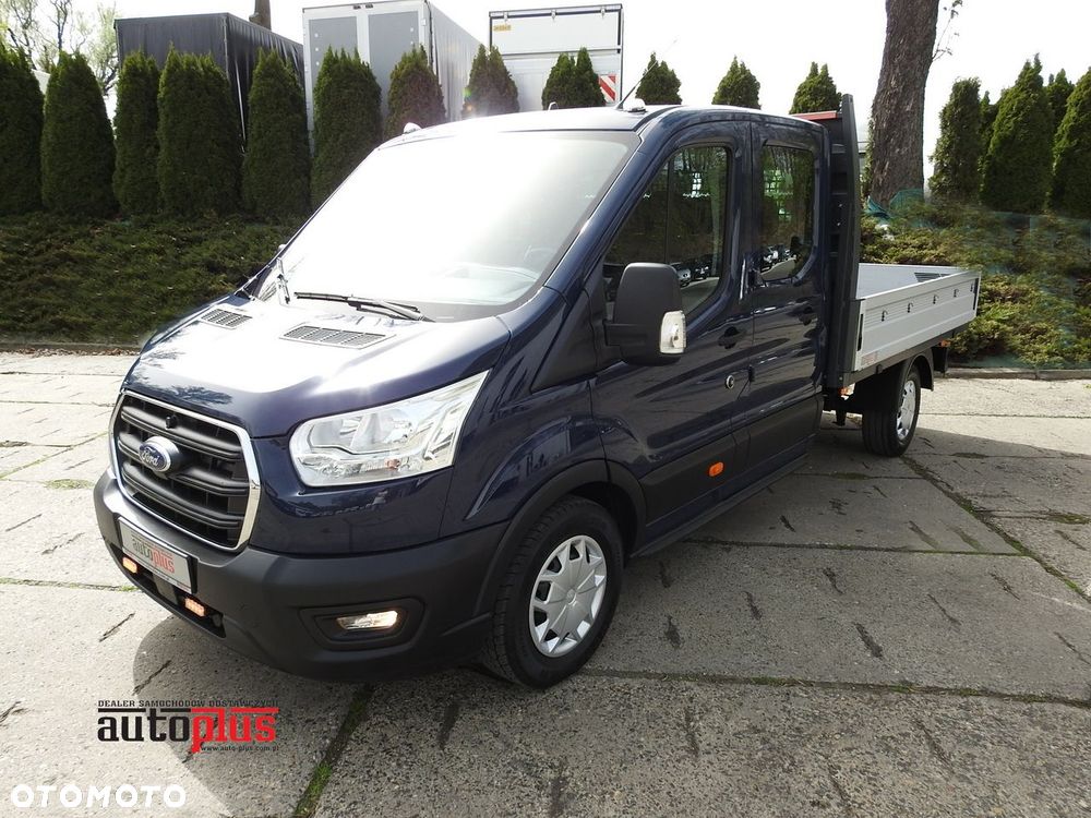 Ford TRANSIT SKRZYNIA PODWÓJNA KABINA DOKA 7 MIEJSC TEMPOMAT KLIMATYZACJA LEDY  130KM - 2