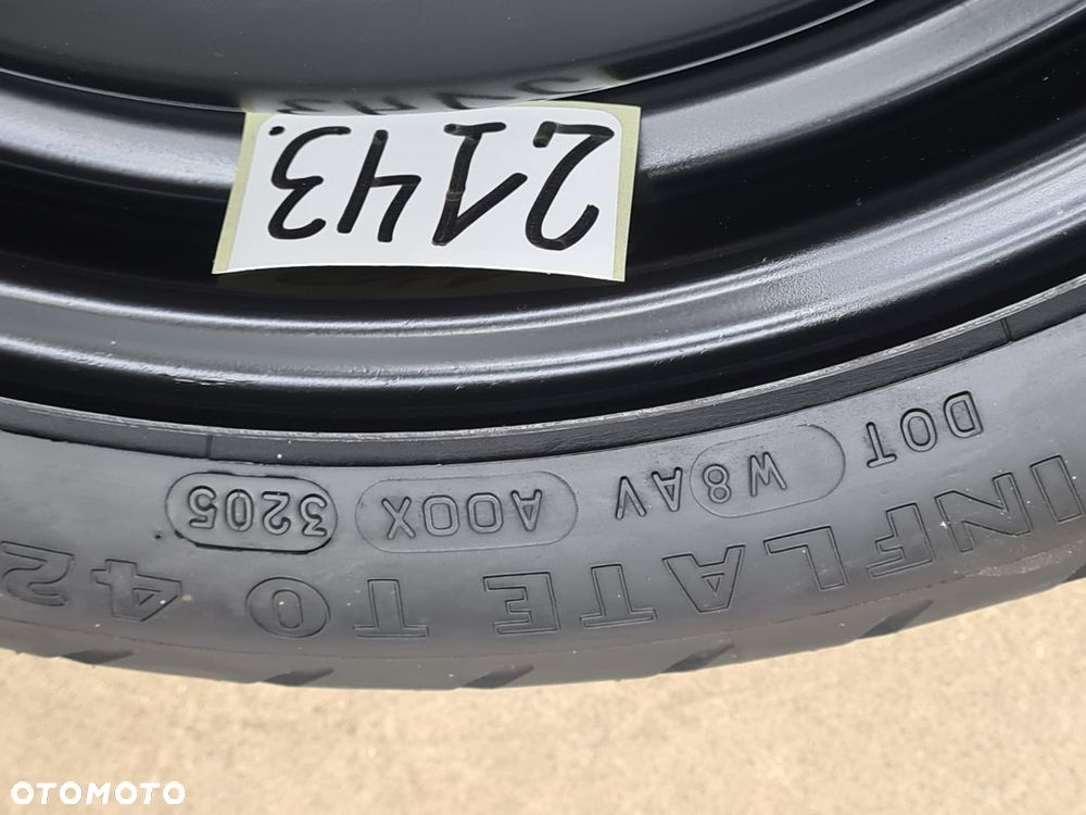 Toyota Auris  Corolla koło dojazdowe 17 cali 5x114,3 4Tx17FH 125/70 ET39 - 5