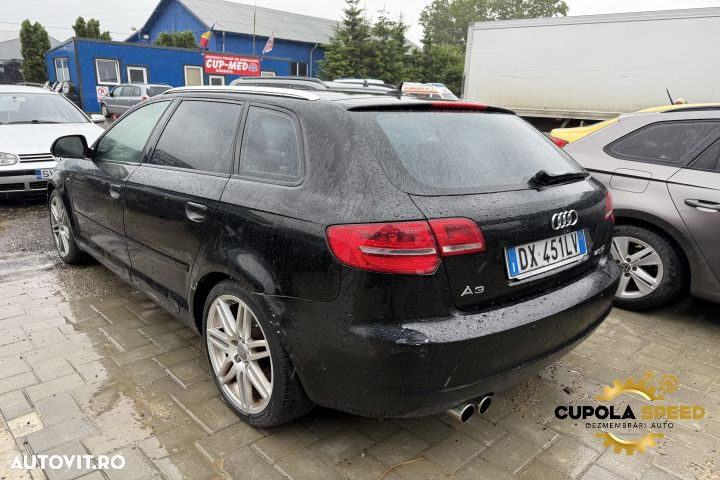 Aripa fata dreapta Culoare LY9B Audi A3 8P/8PA [2th facelift] [2008 - - 7