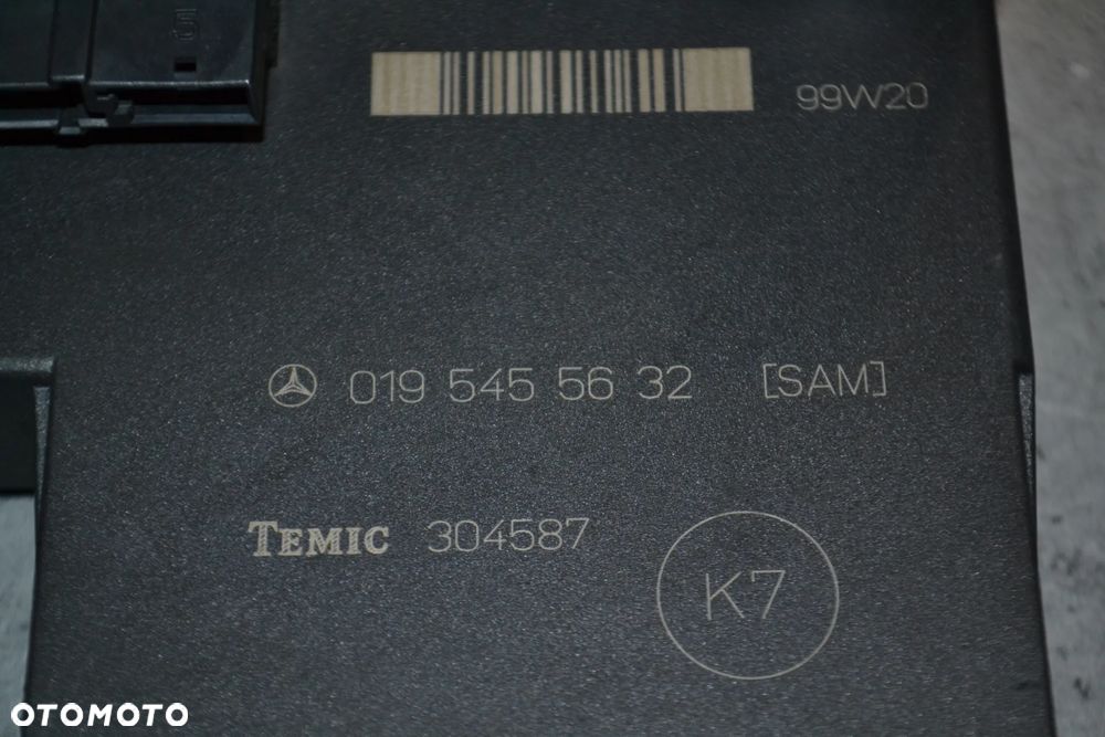 MERCEDES W210 MODUŁ STEROWNIK BSI SAM 0195455632 - 3