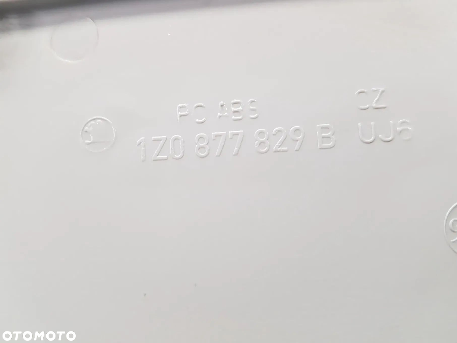 Osłona Zaślepka podsufitki Skoda Fabia Octavia Roomster - 6