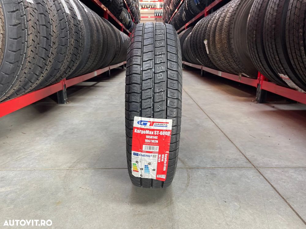 Anvelopa NOUA 185R14C GT-Radial KargoMax-ST-6000, Vara, 104/102N/C/C70dB(B) - 2
