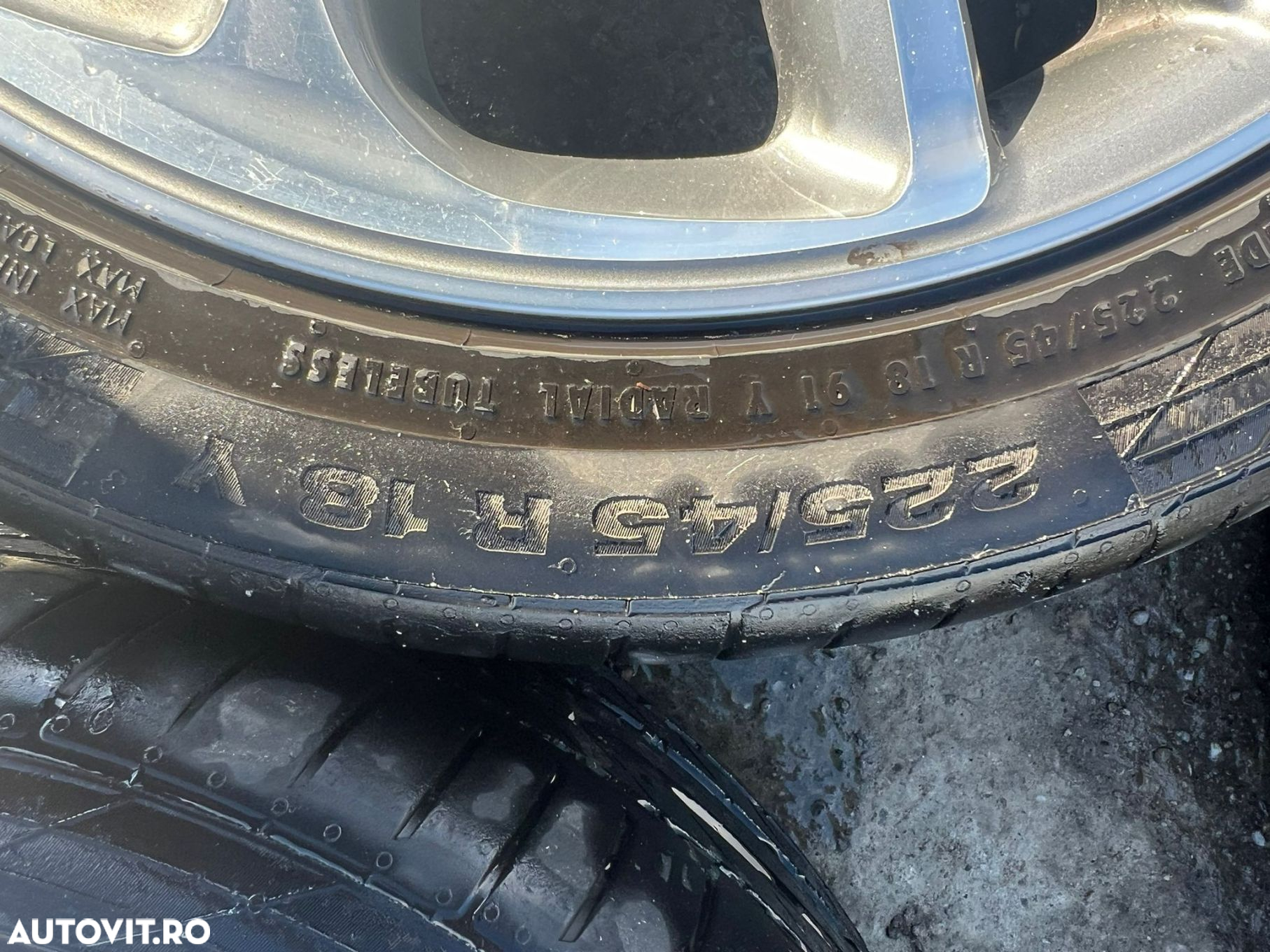 Set roti pe 18 cu anvelope vara pentru Citroen DS4, DS5. - 10
