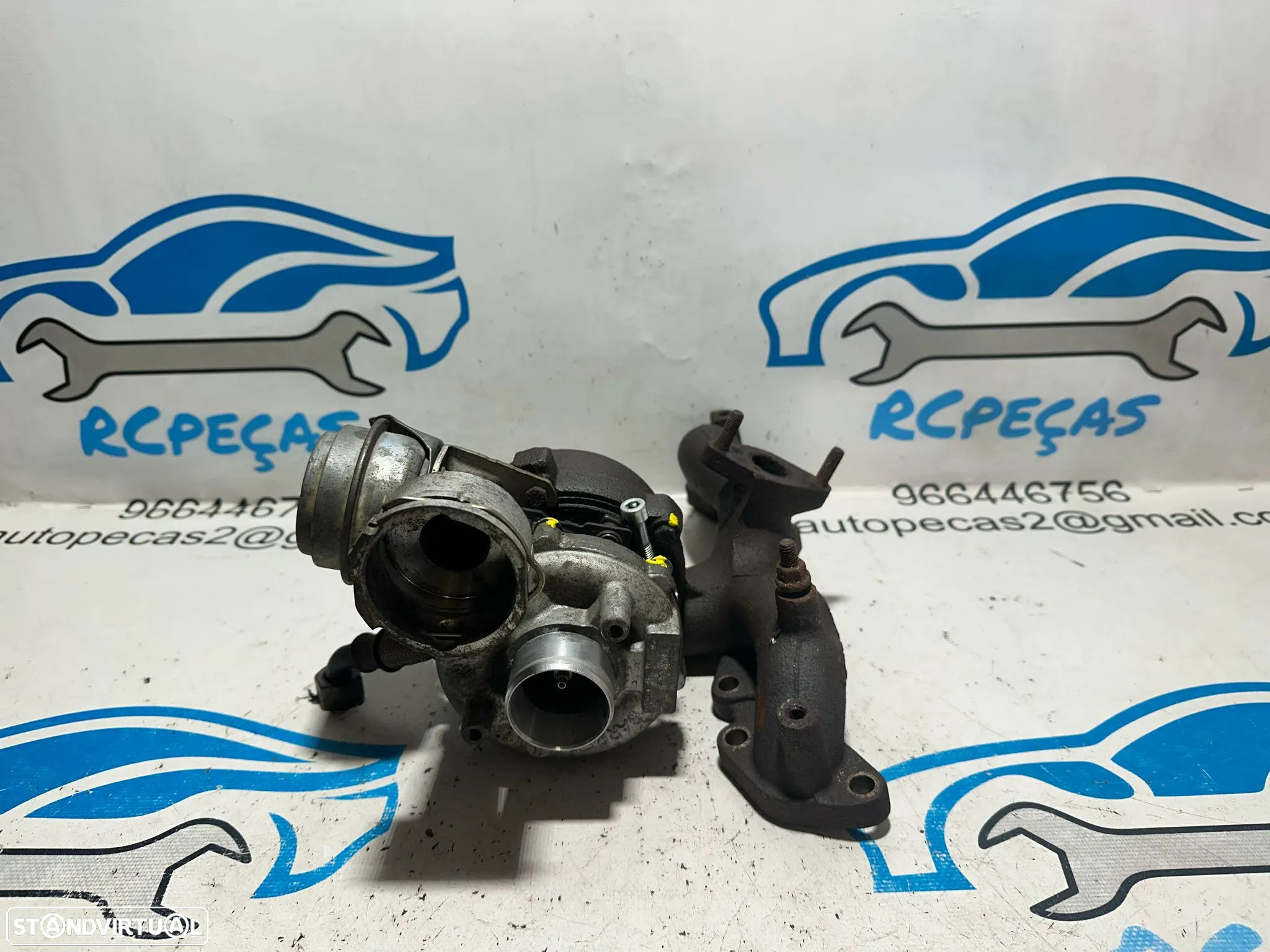 .Turbo Original VW VAG Audi 2.0 TDi BKD BKP 140cv Garrett GT1749VA 724930 / 03G 253 010 J - 2