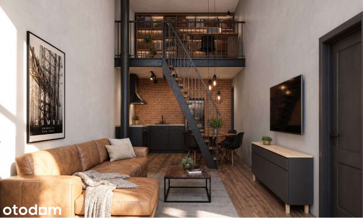 Kameralne Lofty | h=420 cm | Zyskaj antresolę 9 m²