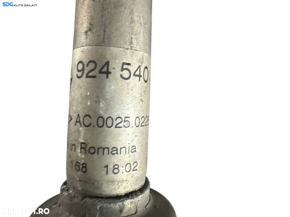 Conducta AC Aer Conditionat Clima Dacia Logan 2 1.5 DCI 2012 - 2016 Cod 924540125R [V0514] - 7