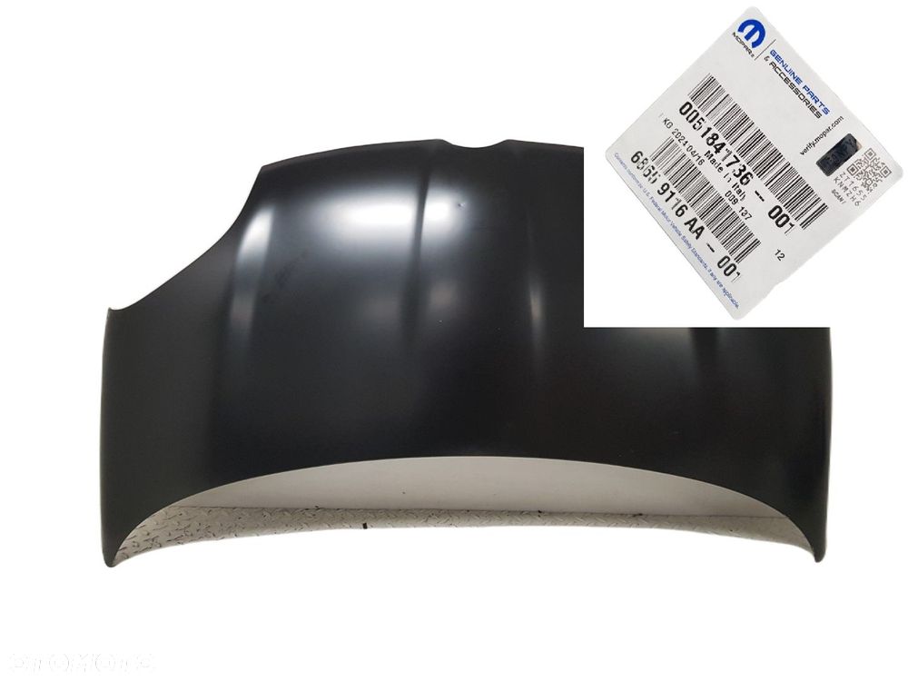 NOWA ORYGINALNA MASKA POKRYWA SILNIKA FIAT PANDA 3 III 12-23 51841736 68659116AA - 1