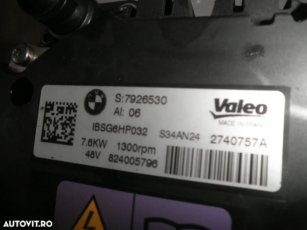Alternator BMW Seria 3 , 5 , G20 G30 2.0 d hybrid B47 2024 7926530 - 3
