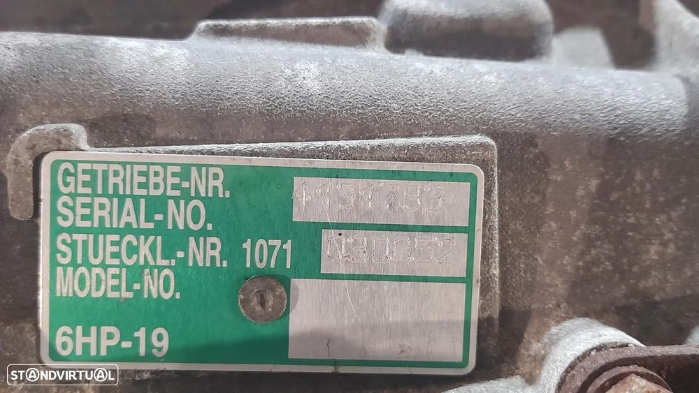 CAIXA VELOCIDADES AUTOMATICA BMWN ZFS 120D 16V 177CV N47D20C 6HP19 - 7