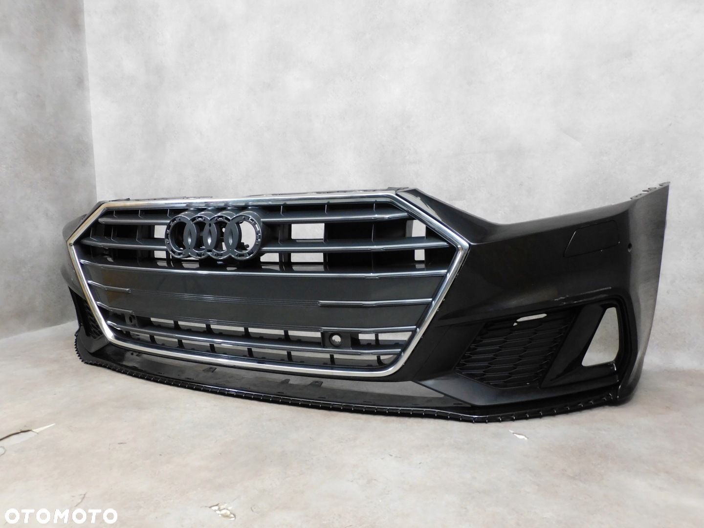 AUDI A7 C8 4k8 S LINE ZDERZAK PRZÓD PRZEDNI s7 - 4