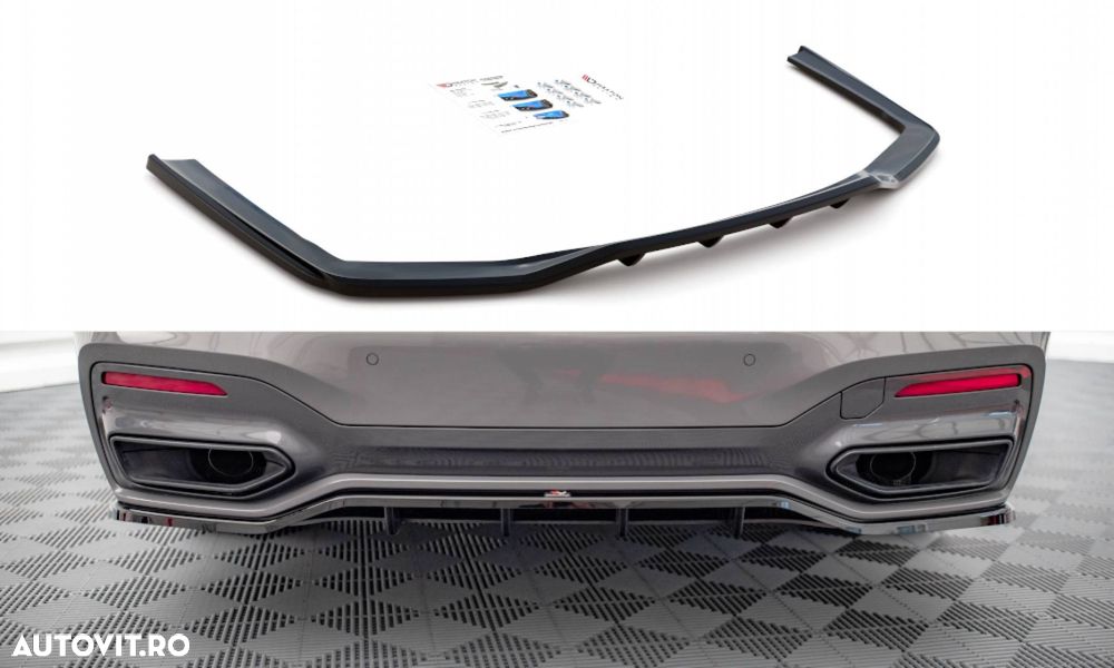 Prelungire Bara Spate compatibila cu BMW Seria 7 G11 M-Pack Maxton Design - 1