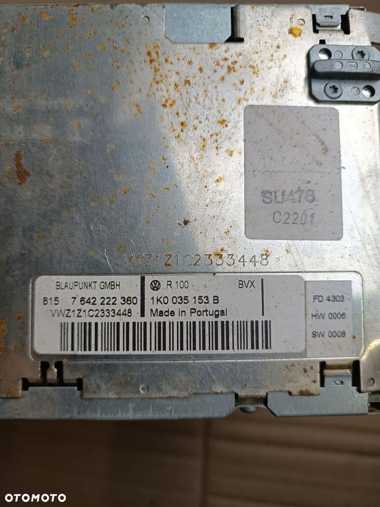 radio vw caddy 1k0035153b - 3