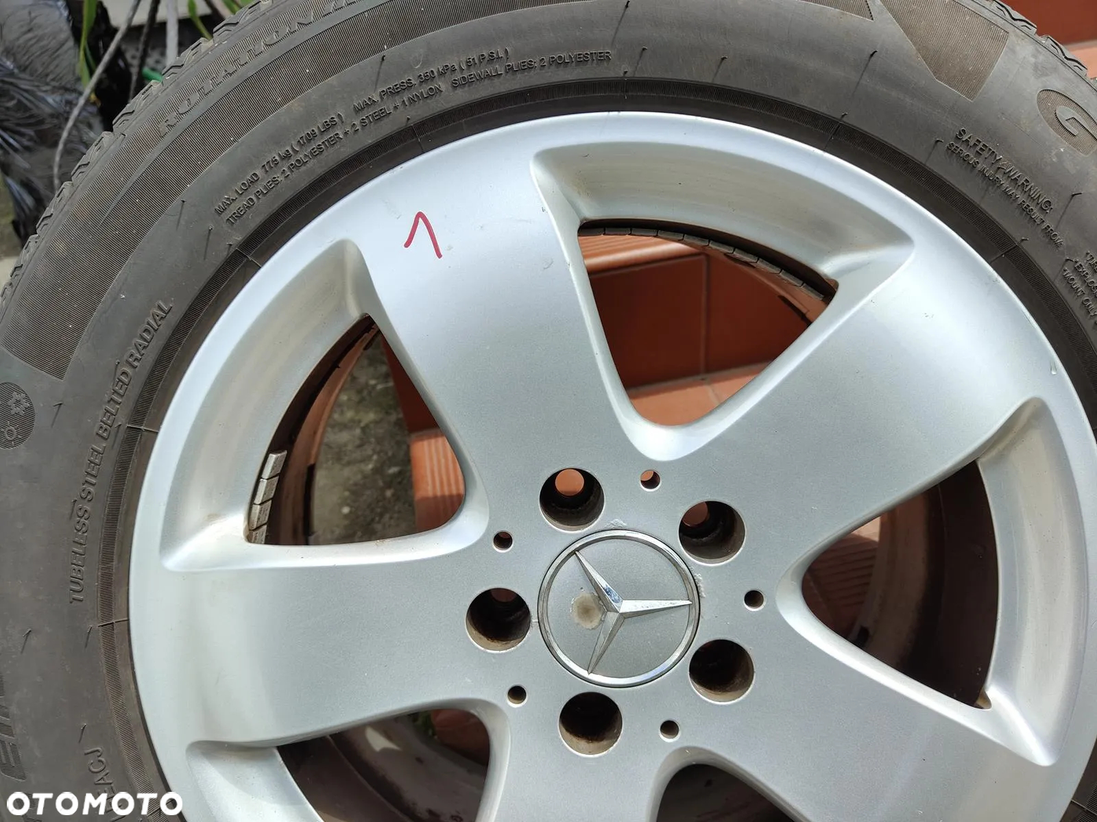 MERCEDES W211 VITO FELGI Aluminiowe Koła 16 5X112 +opony zimowe z 2023 roku - 26