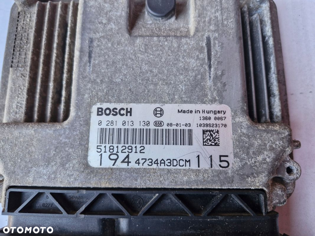Komputer sterownik silnika Fiat Croma 1.9 51812912 - 2