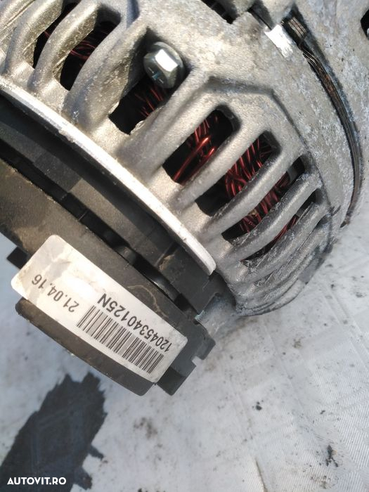 Alternator, electromotor, Audi A3 8P, 1.9 TDI, cod motor BKC, Germania - 4