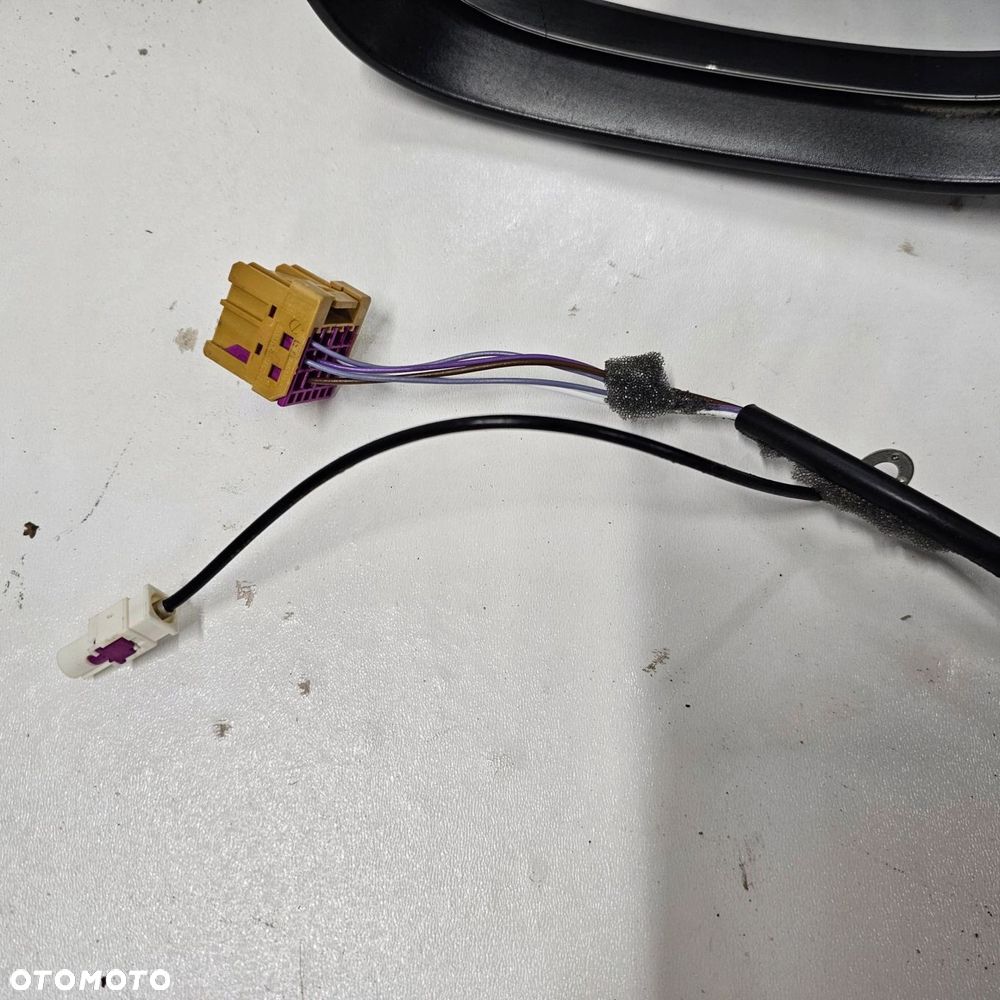 VW T6 lusterko zewnętrzne lewe struktura CZARNE 5 PIN ANTENA - 4